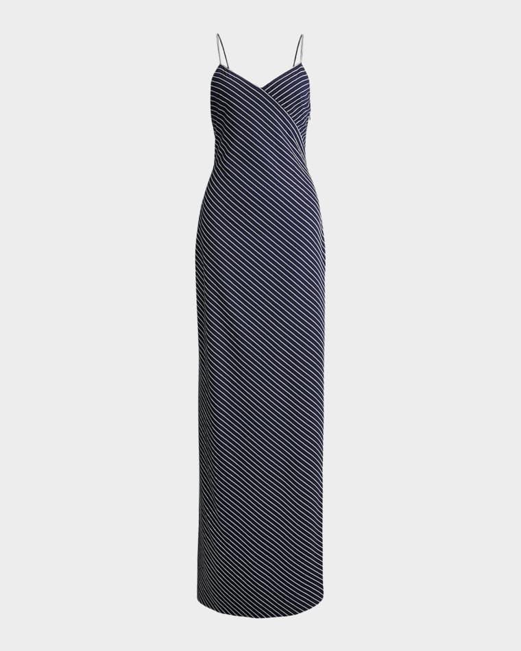 Caitlin Sequined Gabardine Evening Dress by RALPH LAUREN