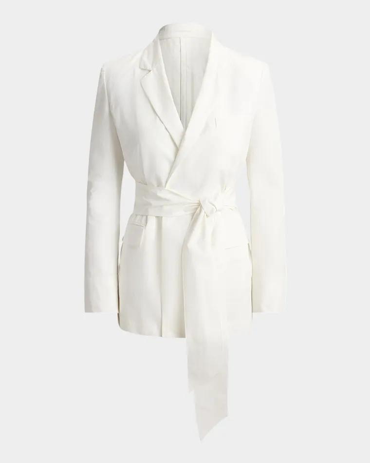 Carlotta Peached Cotton-Blend Jacket by RALPH LAUREN