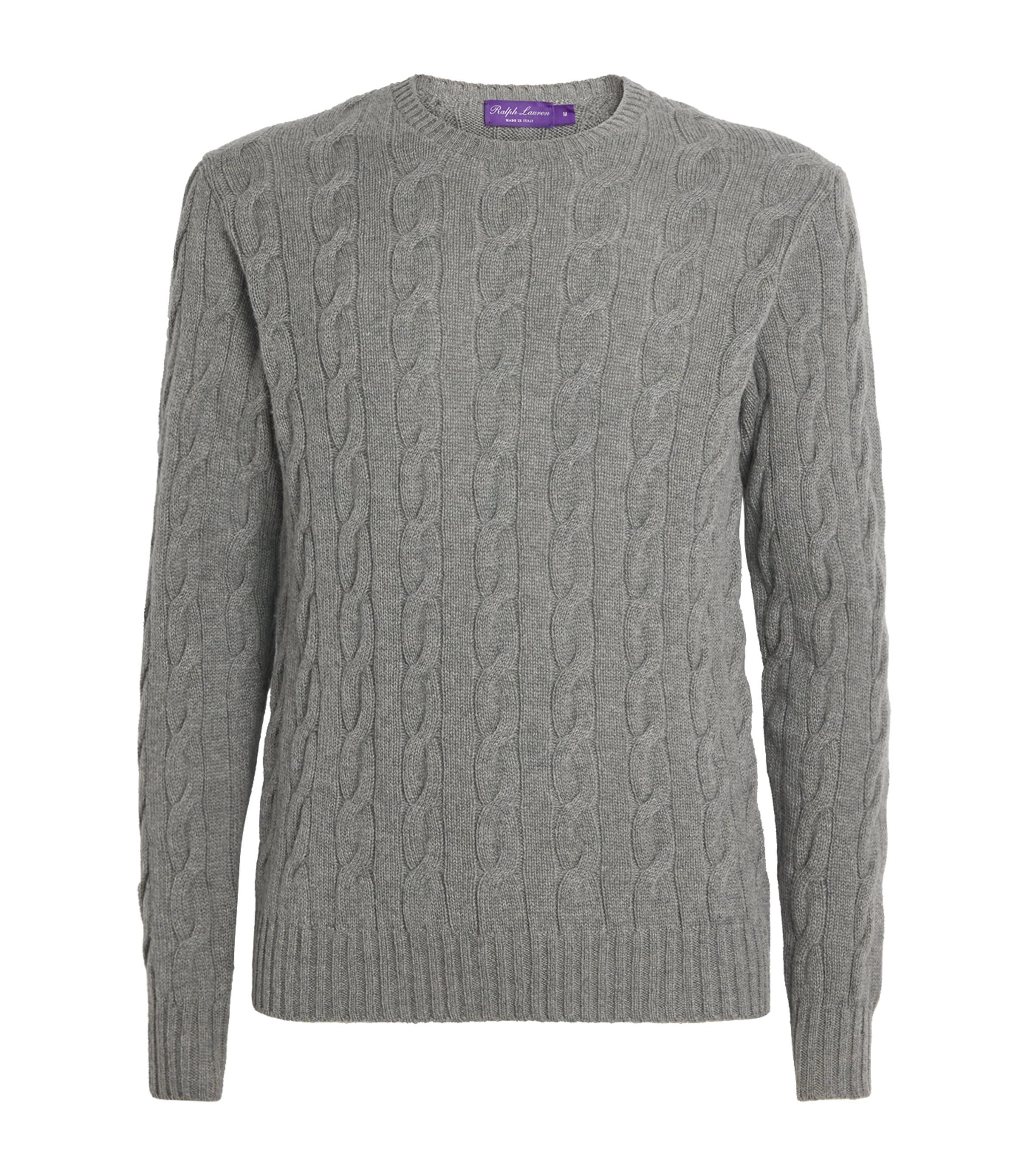 Cashmere Cable-Knit Sweater by RALPH LAUREN