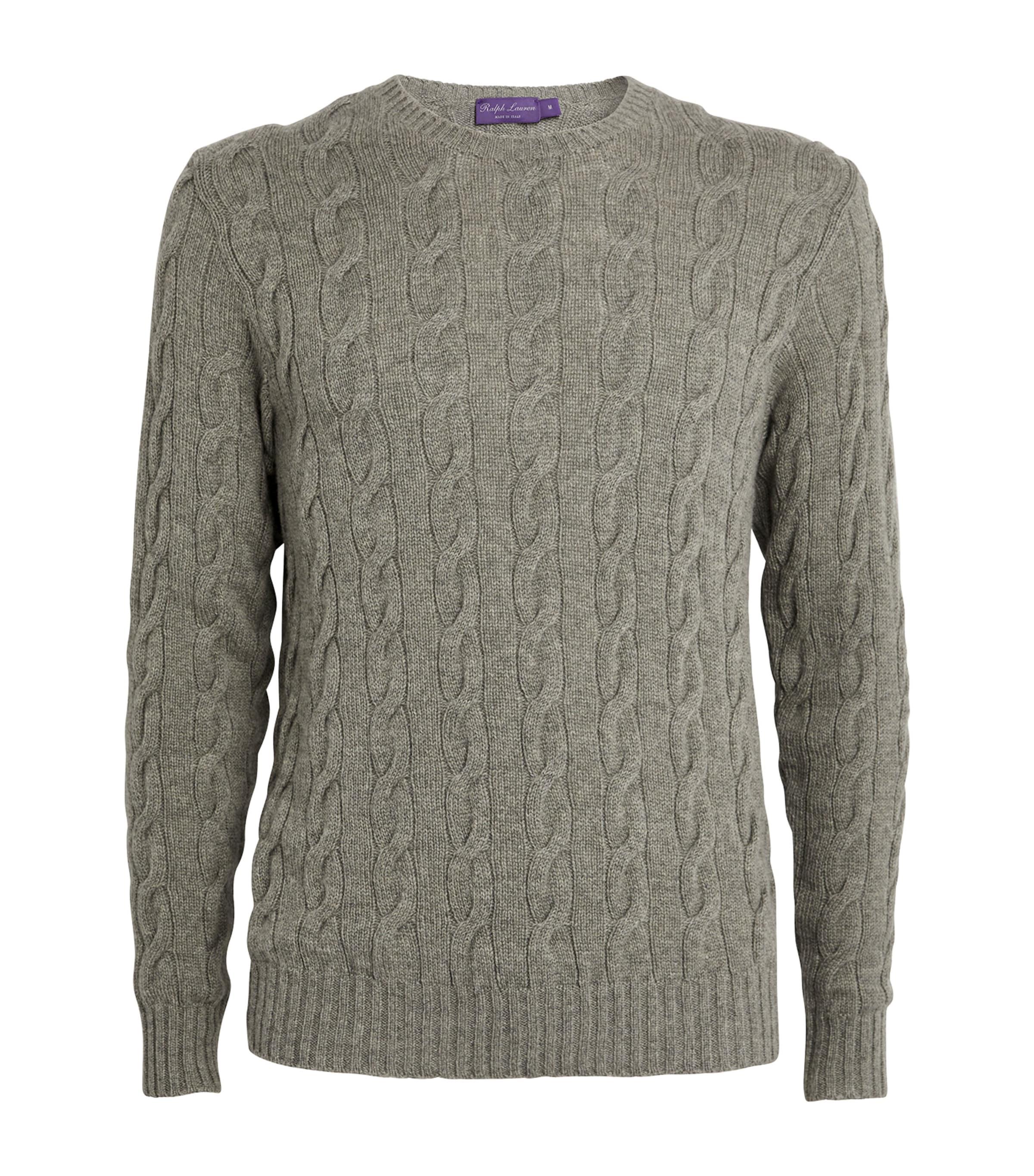 Cashmere Cable-Knit Sweater by RALPH LAUREN