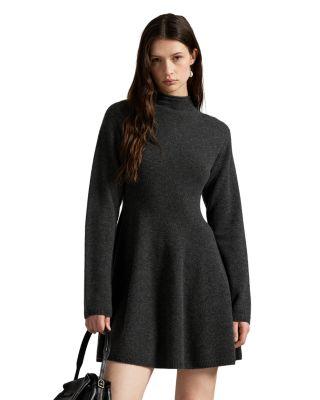 Cashmere Turtleneck Sweater Dress by RALPH LAUREN