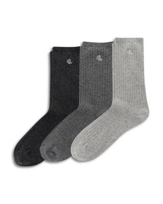 Classic Rib Trouser Socks by RALPH LAUREN
