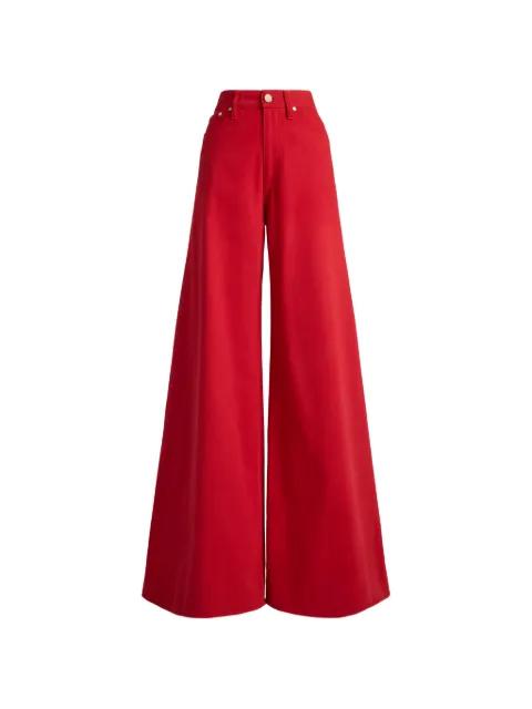 Collen high-rise wide-leg jeans by RALPH LAUREN