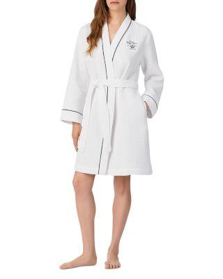 Cotton Blend Waffle Knit Robe - Exclusive by RALPH LAUREN