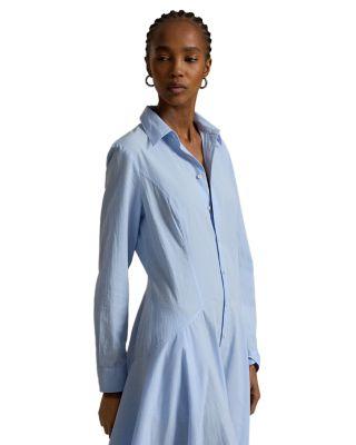 Cotton Paneled Shirtdress by RALPH LAUREN