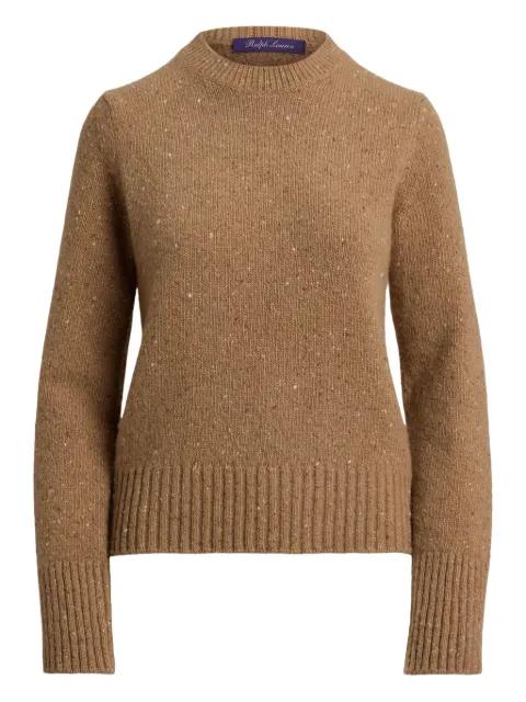 Donegal speckled cashmere sweater by RALPH LAUREN