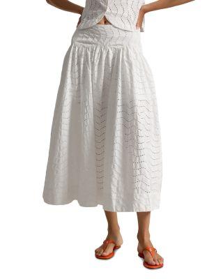 Eyelet Maxi Skirt by RALPH LAUREN
