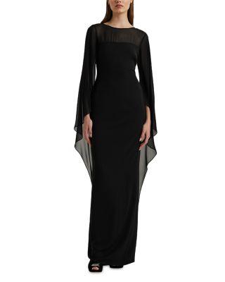 Georgette Cape Gown by RALPH LAUREN