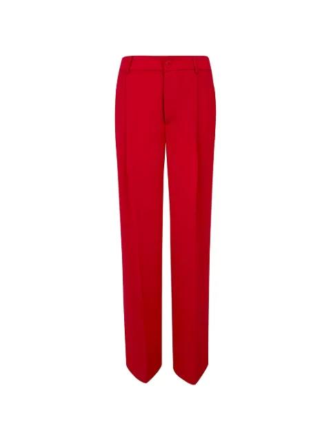 Georgette pleated tailored trousers by RALPH LAUREN