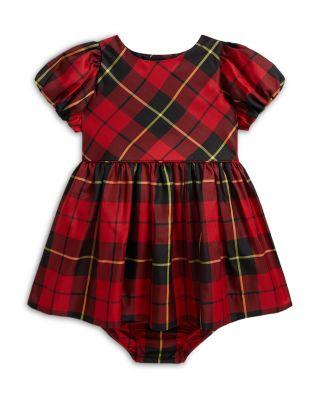 Girls' Balloon Sleeve Taffeta Dress & Bloomer Set - Baby by RALPH LAUREN