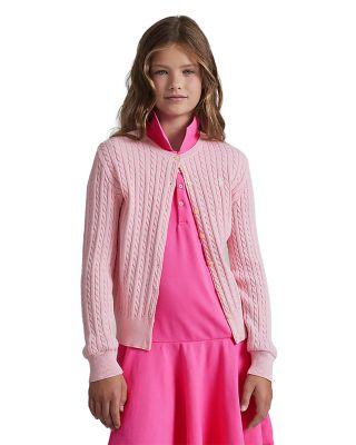 Girls' Cable-Knit Cardigan - Big Kid by RALPH LAUREN