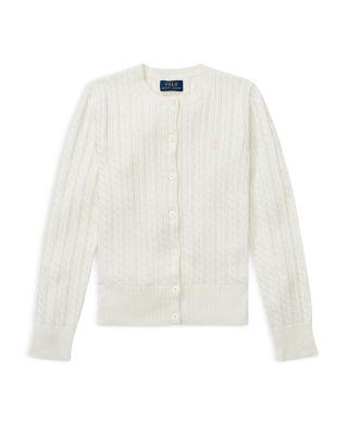 Girls' Cable-Knit Cardigan - Big Kid by RALPH LAUREN
