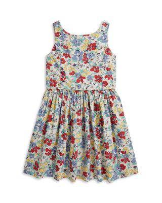 Girls' Floral Cotton Dress - Little Kid by RALPH LAUREN