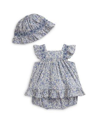 Girls' Floral Slub Cotton Top & Bloomer Set - Baby by RALPH LAUREN