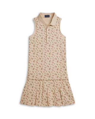 Girls' Floral Stretch Mesh Polo Shirt & Skort - Big Kid by RALPH LAUREN