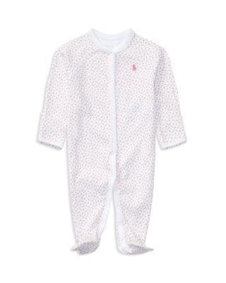 Girls' Layette Printed Footie - Baby by RALPH LAUREN