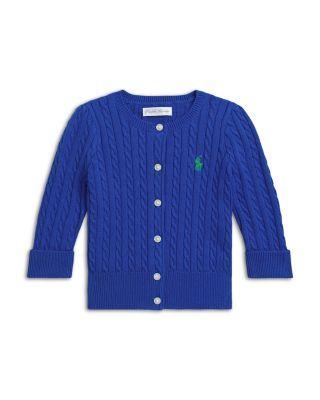Girls' Mini Cable Cotton Cardigan - Baby by RALPH LAUREN