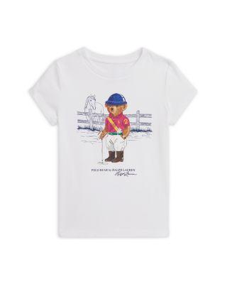 Girls' Polo Bear Cotton Jersey Tee - Little Kid by RALPH LAUREN