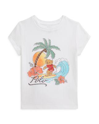 Girls' Polo Bear Cotton Jersey Tee - Little Kid by RALPH LAUREN