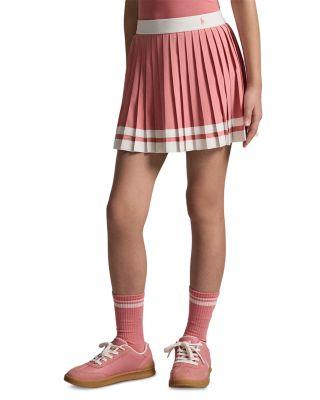 Girls' Striped Pleated Skort - Big Kid by RALPH LAUREN