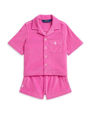 Girls' Terry Shirt & Shorts Set - Little Kid by RALPH LAUREN