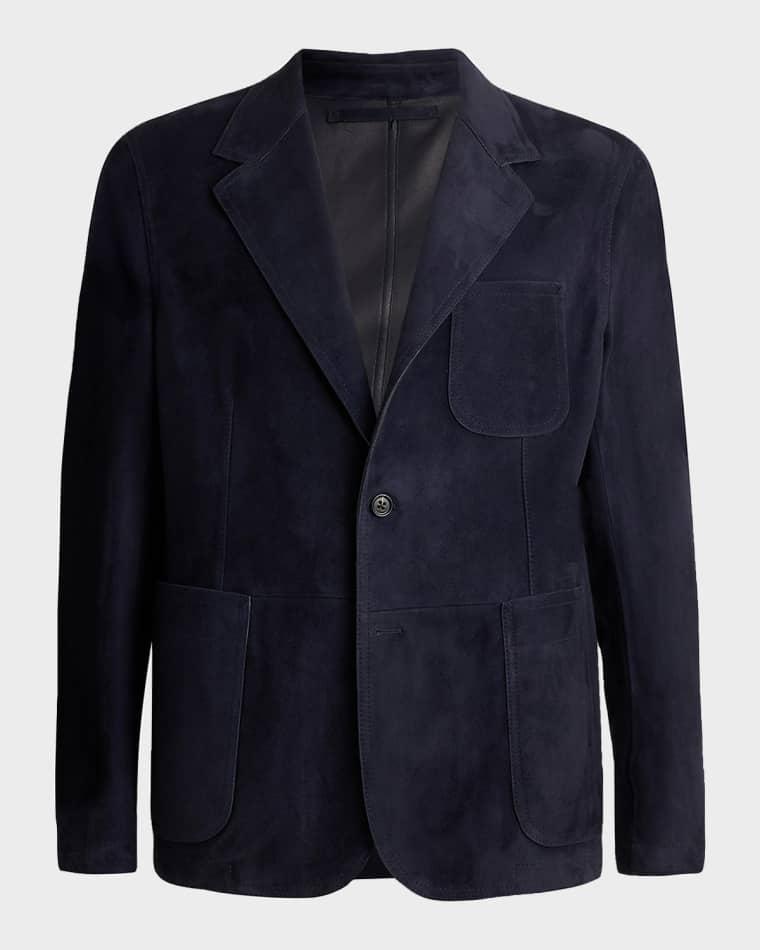 Hand-Tailored Suede Sport Coat by RALPH LAUREN