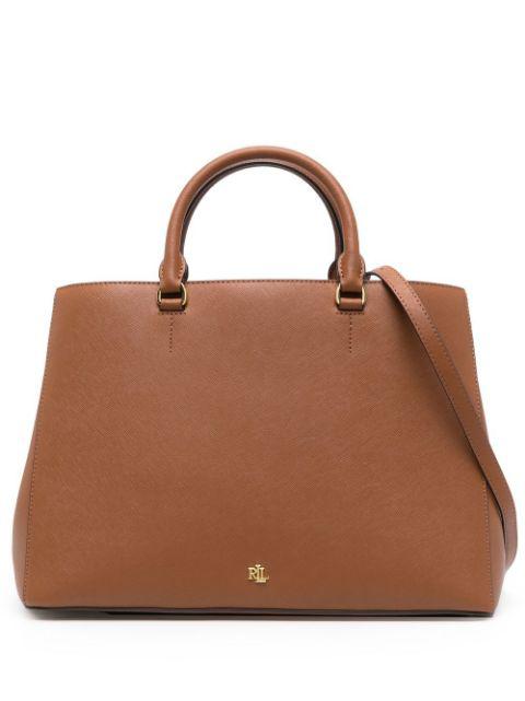 Hanna leather satchel bag by RALPH LAUREN