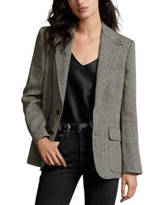 Herringbone Blazer by RALPH LAUREN