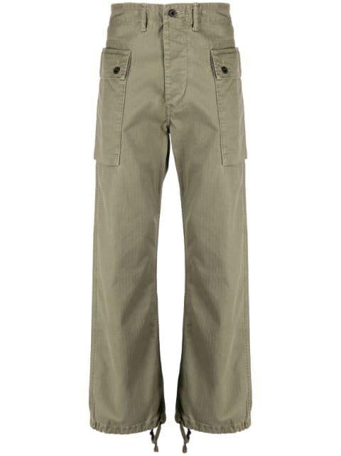 Herringbone Field cargo trousers by RALPH LAUREN