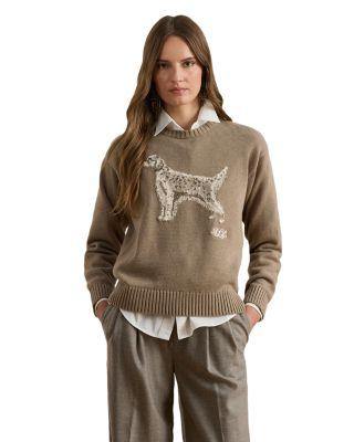 Intarsia Knit Dog Sweater by RALPH LAUREN