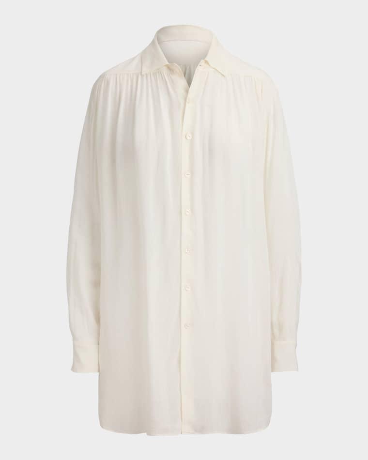 Karmen Linen Voile Shirt by RALPH LAUREN