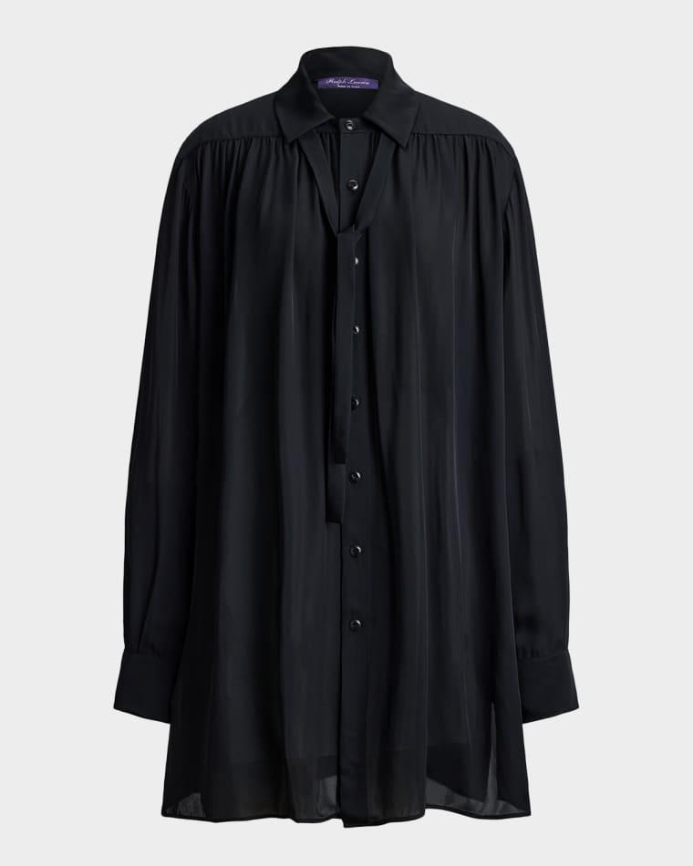 Karmen Satin Shirt by RALPH LAUREN