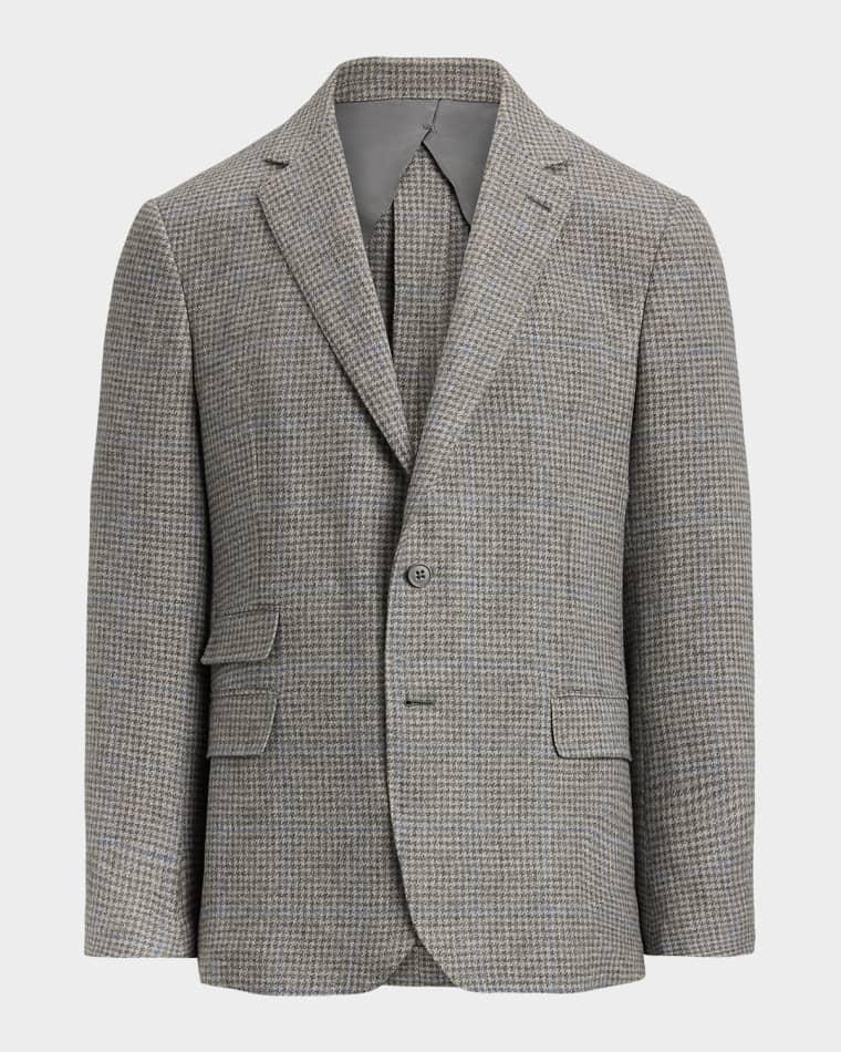 Kent Hand-Tailored Houndstooth Jacket by RALPH LAUREN