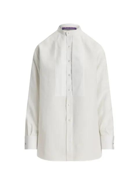 Kristin band-collar shirt by RALPH LAUREN