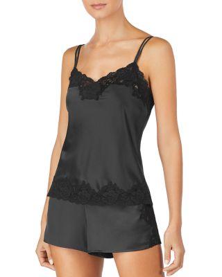 Lace-Trim Satin Short PJ Set by RALPH LAUREN