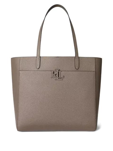 Large Cameryn logo-plaque tote bag by RALPH LAUREN