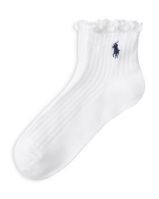 Lettuce Edge Ankle Socks by RALPH LAUREN