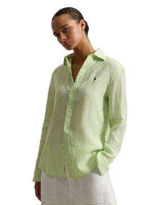Linen Shirt by RALPH LAUREN