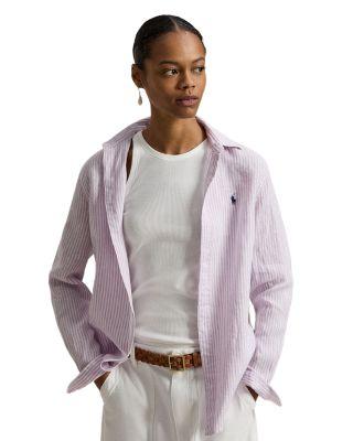 Linen Shirt by RALPH LAUREN