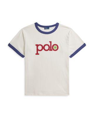Logo Jersey Ringer Tee by RALPH LAUREN