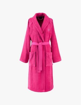 Logo-embroidered relaxed-fit cotton bathrobe by RALPH LAUREN