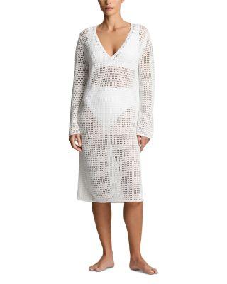 Long Sleeve Beach Cover Up Dress by RALPH LAUREN