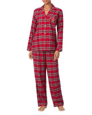 Long Sleeve Notch Collar Pajama Set by RALPH LAUREN