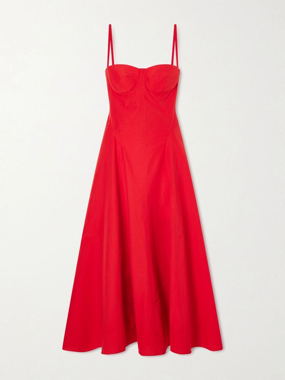Marigot paneled cotton-blend poplin maxi dress by RALPH LAUREN