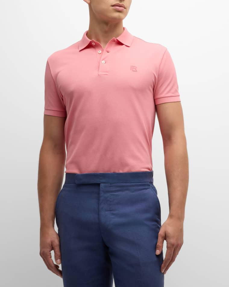 Men's Slim-Fit Pique Logo Polo Shirt by RALPH LAUREN