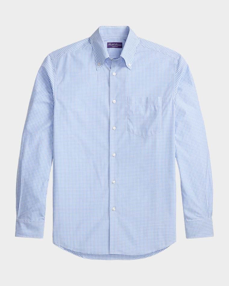 Micro-Gingham Shirt by RALPH LAUREN