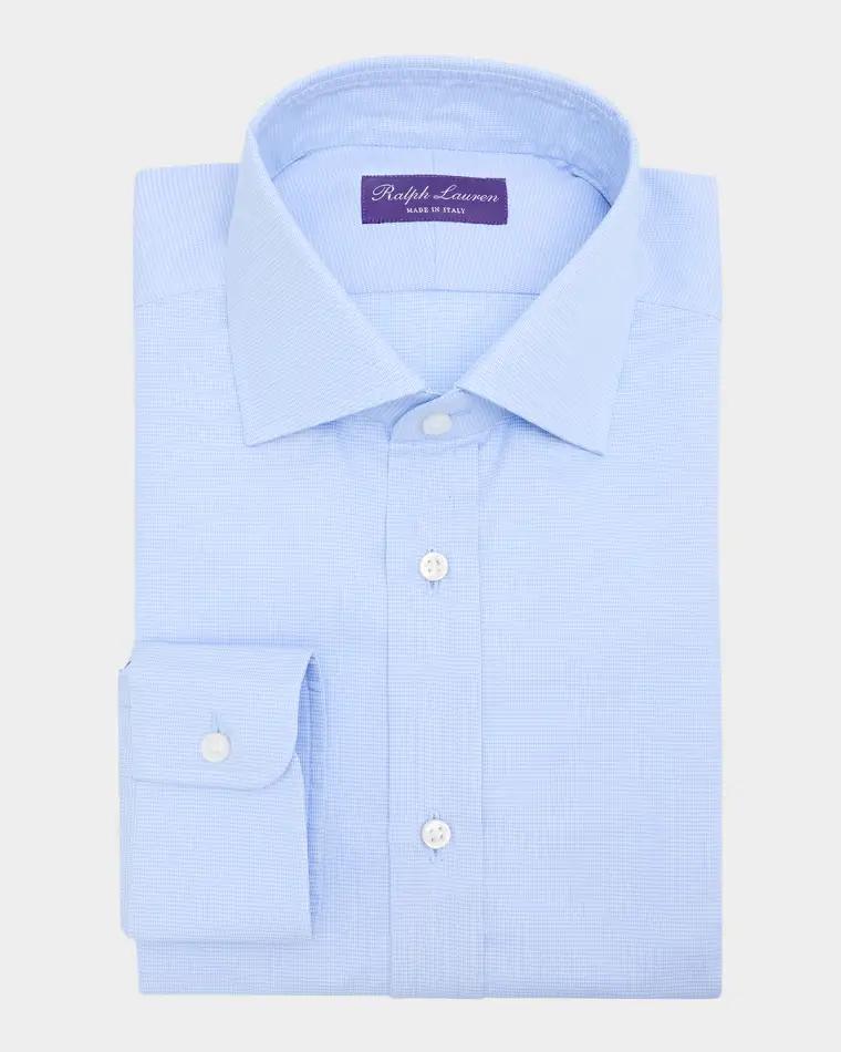 Micro-Houndstooth Shirt by RALPH LAUREN