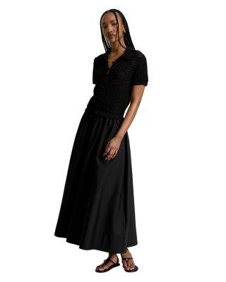 Mixed Media Maxi Dress by RALPH LAUREN