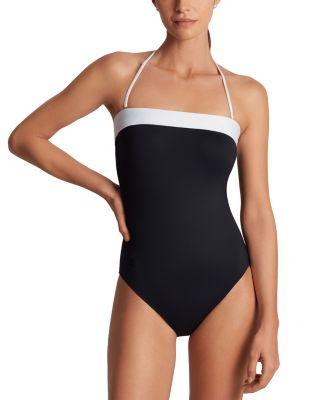 Modern Bandeau One Piece Swimsuit by RALPH LAUREN