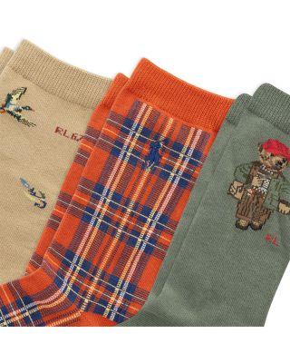 Outdoors Boys' Bear Socks by RALPH LAUREN